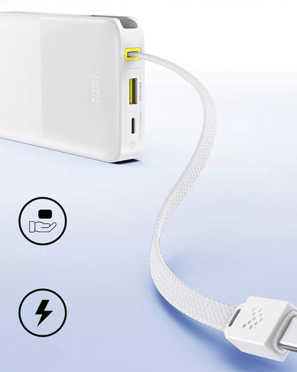 Išorinė baterija BASEUS 10000 mAh 22.5W Bipow2 Pro POWER BANK GREITAS ĮKROVIMAS