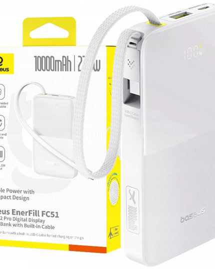 Išorinė baterija BASEUS 10000 mAh 22.5W Bipow2 Pro POWER BANK GREITAS ĮKROVIMAS