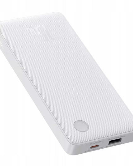 BASEUS 10000 mAh išorinė baterija (powerbank) USB-C USB-A 15W saugi + USB-A USB-C laidas