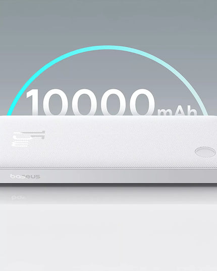 BASEUS 10000 mAh išorinė baterija (powerbank) USB-C USB-A 15W saugi + USB-A USB-C laidas