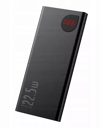 BASEUS išorinė baterija 10000mAh 22.5W greitas įkrovimas USB USB-C LIGHTNING MICRO