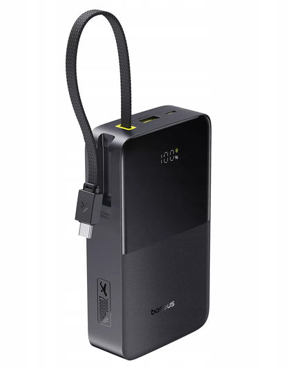 BASEUS 20000 mAh 22.5W nešiojamas įkroviklis su USB-C laidu BIPOW PRO