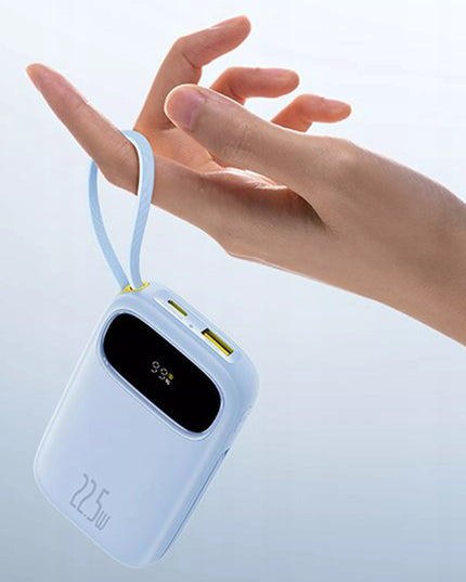 BASEUS išorinė baterija 20000 mAh 22.5W USB-C LIGHTNING USB-A su greituoju įkrovimu