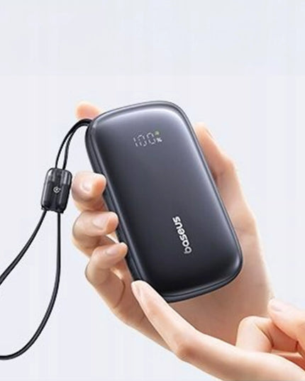 BASEUS išorinė baterija 20000 mAh 22.5W USB-C USB-A LIGHTNING skirta IPHONE ir ANDROID
