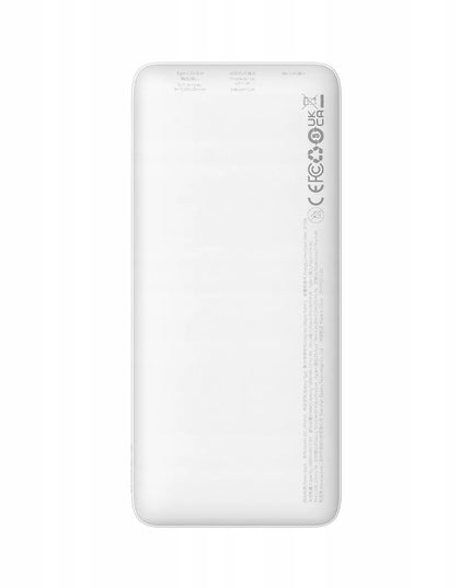 BASEUS 20W 10000mAh galios bankas su greituoju įkrovimu Airpow USB kabelis USB-C