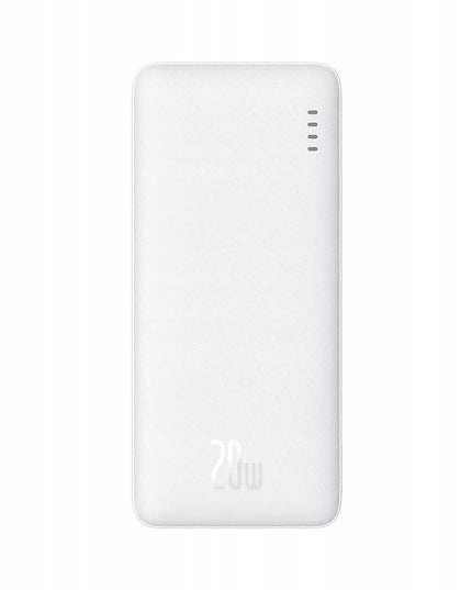 BASEUS 20W 10000mAh galios bankas su greituoju įkrovimu Airpow USB kabelis USB-C