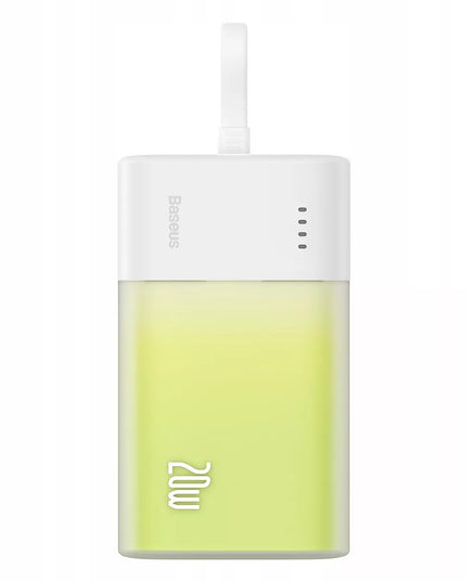 BASEUS 20W 5200mAh išorinė baterija su integruotu Lightning laidu