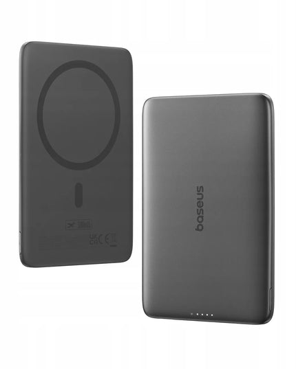 BASEUS 5000 mAh 20W belaidis MagSafe išorinis akumuliatorius (powerbank) greitas įkrovimas + USB-C laidas