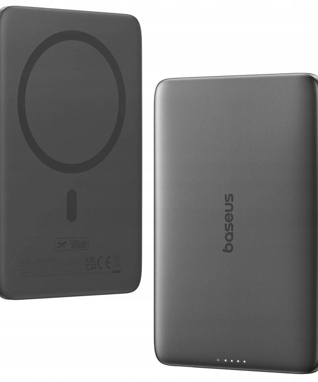 BASEUS 5000 mAh 20W belaidis MagSafe išorinis akumuliatorius (powerbank) greitas įkrovimas + USB-C laidas