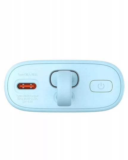 BASEUS 5200mAh 20W galios išorinė baterija su integruotu Lightning laidu