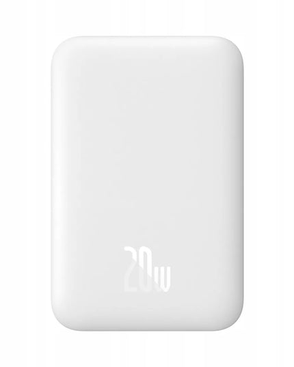 Išorinė baterija (powerbank) BASEUS AIRPOW 6000mAh 20W magnetinė + USB-C į USB-C laidas 30cm