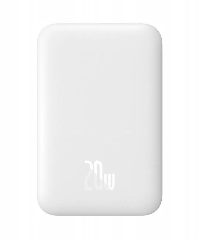 Išorinė baterija (powerbank) BASEUS AIRPOW 6000mAh 20W magnetinė + USB-C į USB-C laidas 30cm