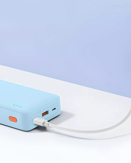 BASEUS išorinė baterija su greituoju įkrovimu 10000 mAh 20W USB-C USB-A saugus