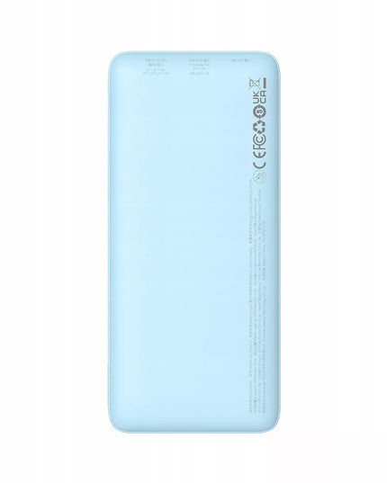 BASEUS išorinė baterija su greituoju įkrovimu 10000 mAh 20W USB-C USB-A saugus