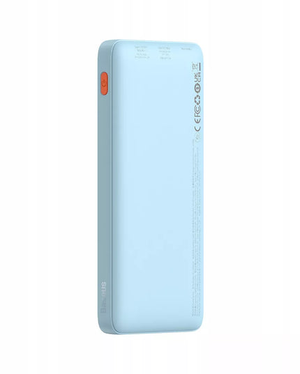 BASEUS išorinė baterija su greituoju įkrovimu 10000 mAh 20W USB-C USB-A saugus