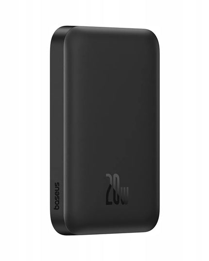 BASEUS indukcinis magnetinis išorinis akumuliatorius 6000 mAh 20W USB-C belaidis ir laidinis