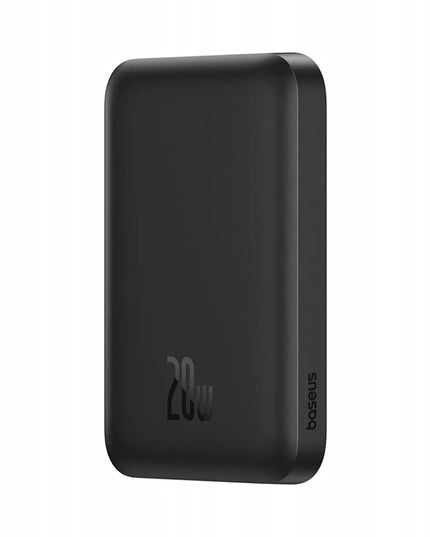 BASEUS indukcinis magnetinis išorinis akumuliatorius 6000 mAh 20W USB-C belaidis ir laidinis