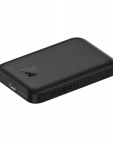 BASEUS indukcinis magnetinis išorinis akumuliatorius 6000 mAh 20W USB-C belaidis ir laidinis