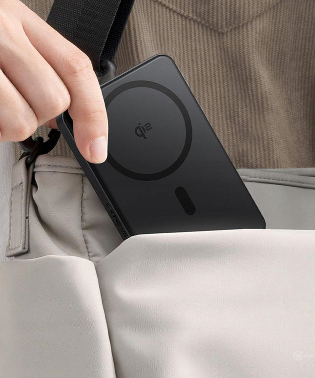 Indukcinis maitinimo blokelis su MagSafe BASEUS 10000mAh Qi2 22.5W USB-C USB + Kabelis