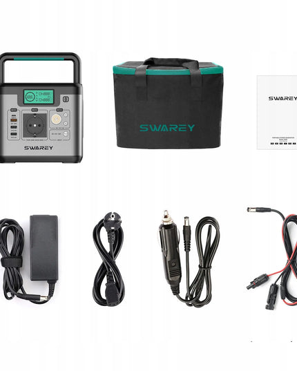 Swarey S500 Pro nešiojama maitinimo stotelė, 518 Wh, 500 W, 144 000 mAh