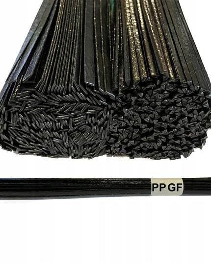 „Technet“ PP GF plastiko suvirinimo užpildas, 50 g, juostelių ir trikampių mišinys