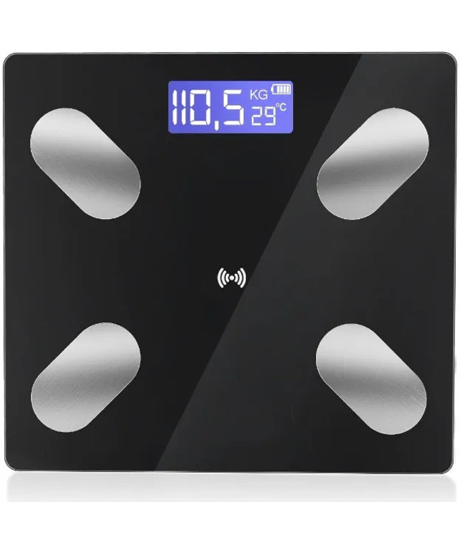 Tikslios išmaniosios elektroninės analizatorinės vonios svarstyklės 180 kg 25-in-1