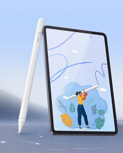 Preciziškas rašiklis BASEUS Smooth Writing 2 skirtas iPad Air Pro Mini, LED indikatorius