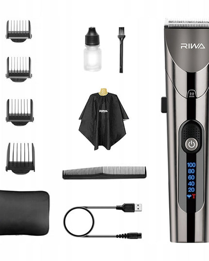 PROFESIONALI bevielė plaukų kirpimo mašinėlė TRUMERIS SKUTUVAS