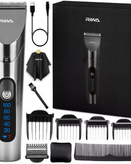 PROFESIONALI bevielė plaukų kirpimo mašinėlė TRUMERIS SKUTUVAS