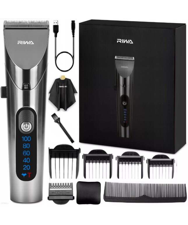 PROFESIONALI bevielė plaukų kirpimo mašinėlė TRUMERIS SKUTUVAS