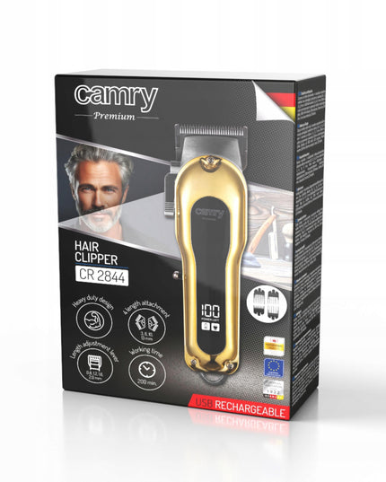 PROFESIONALI Belaidė Plaukų Kirpimo Mašinėlė su LCD ir Tonavimo Funkcija