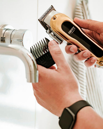 PROFESIONALI Belaidė Plaukų Kirpimo Mašinėlė su LCD ir Tonavimo Funkcija