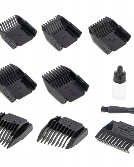 PROFESIONALI Belaidė Plaukų Kirpimo Mašinėlė su LCD ir Tonavimo Funkcija