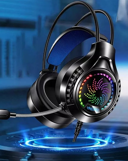 PROFESIONALIOS žaidimų ausinės Q7 su mikrofonu, skirtos PC, PS4, PS5, XBOX ONE