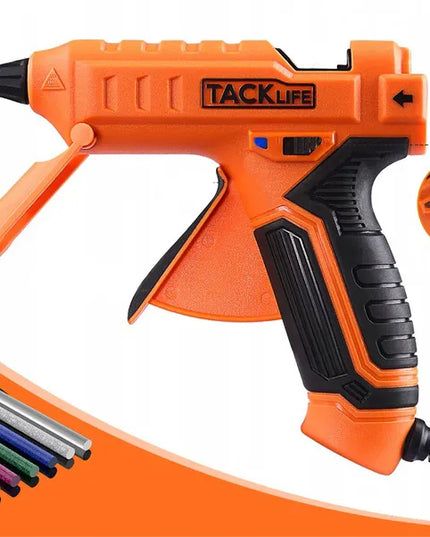Profesionalus klijų pistoletas Tacklife GGO21AC 30W LED + 60 klijų lazdelių + dėklas