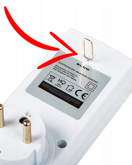 Skaitmeninis laikmačio programuotojas LCD jungiklis su tvarkaraščiu ir lenkų meniu