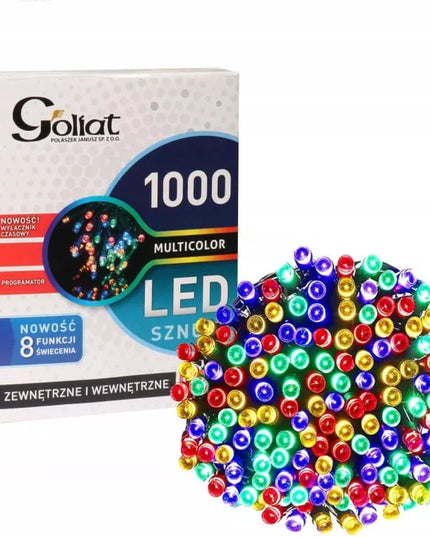 Programuojamas programatorius 1000 LED girlianda ilga lauko Goliat