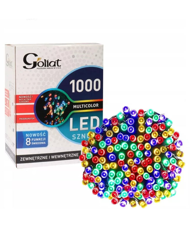 Programuojamas programatorius 1000 LED girlianda ilga lauko Goliat
