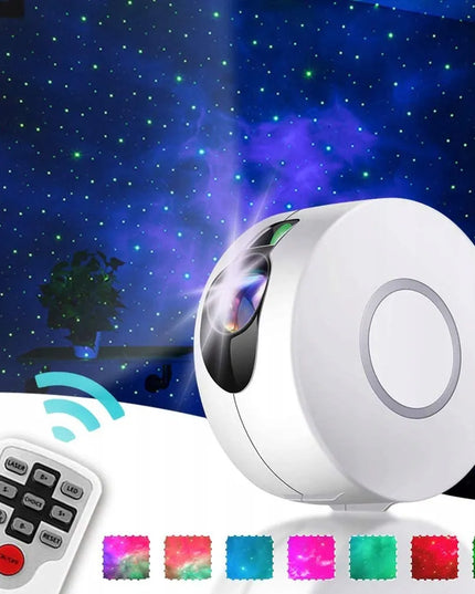 GALAXIA LED lazerinis žvaigždžių projektorius – naktinė lempa vaikams