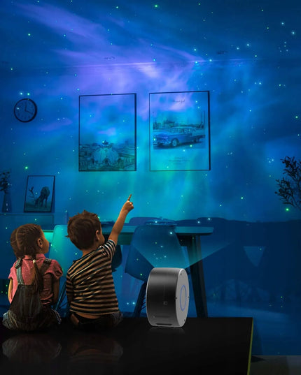 GALAXIA LED lazerinis žvaigždžių projektorius – naktinė lempa vaikams