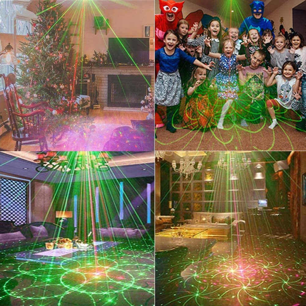 PROJEKTORIUS Disco kamuolys lazeris su pulteliu Muzikinis režimas LED 8 W RGB