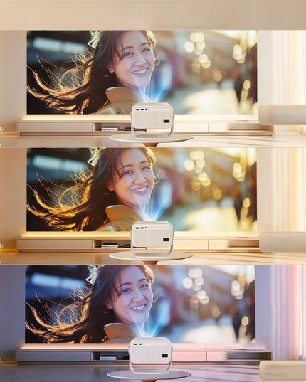 Magcubic L018 4K projektorius, 1080p, Android TV, WiFi, Bluetooth garsiakalbis, 150 colių LED