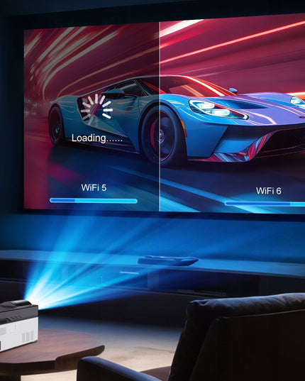 PROJEKTORIUS Magcubic HY 450 2025 VERSIJA 4K ANDROID LED WIFI FULL HD