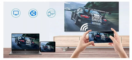 VIZIO TECH X1 nešiojamas 4K Android TV Wi-Fi projektorius