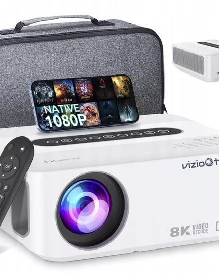 VIZIO TECH X1 nešiojamas 4K Android TV Wi-Fi projektorius