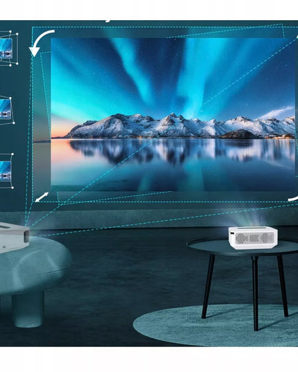 VIZIO TECH X1 nešiojamas 4K Android TV Wi-Fi projektorius