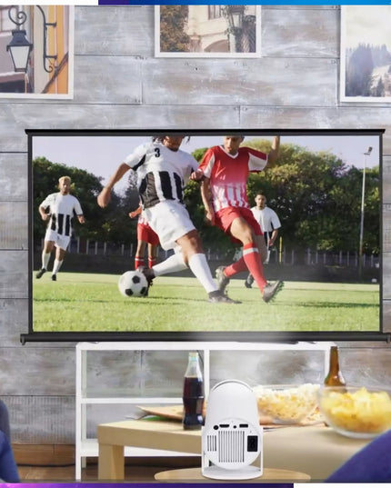 Mini nešiojamas projektorius GALAXIA HY300, Android, LED, Wi-Fi, Full HD, Smart TV