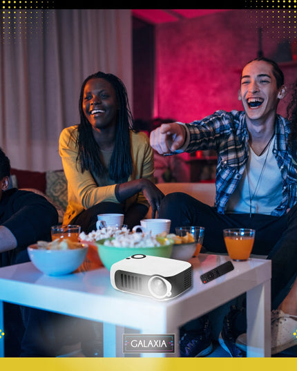 PROJEKTORIUS, MINI NEŠIOJAMAS PROJEKTORIUS, MULTIMEDIJINIS, SKIRTAS KOMPIUTERIO SIENAI, 1080P