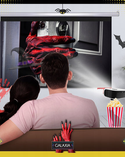 PROJEKTORIUS, MINI NEŠIOJAMAS PROJEKTORIUS, MULTIMEDIJINIS, SKIRTAS KOMPIUTERIO SIENAI, 1080P