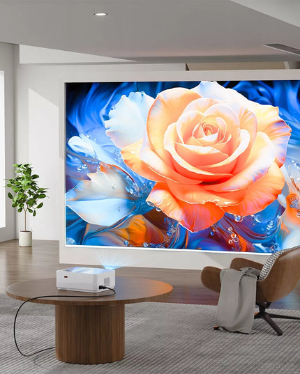 Projektorius Smart TV Wi-Fi Full HD 4K 9000 lm LCD LED Bluetooth Android